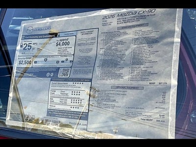 2026 Mazda Mazda CX-90 3.3 Turbo S Premium Plus AWD