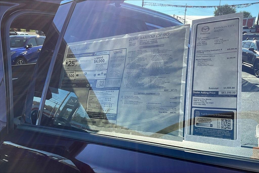 2026 Mazda Mazda CX-90 3.3 Turbo S Premium Plus AWD