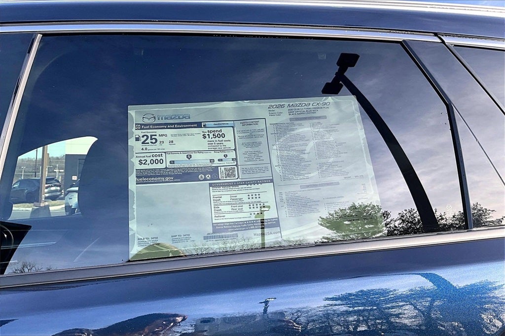 2026 Mazda Mazda CX-90 3.3 Turbo Premium Plus AWD