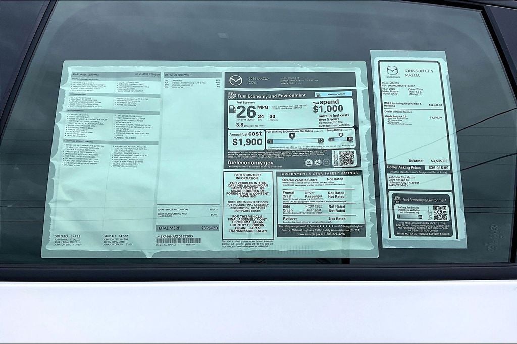 2026 Mazda Mazda CX-5 2.5 S AWD