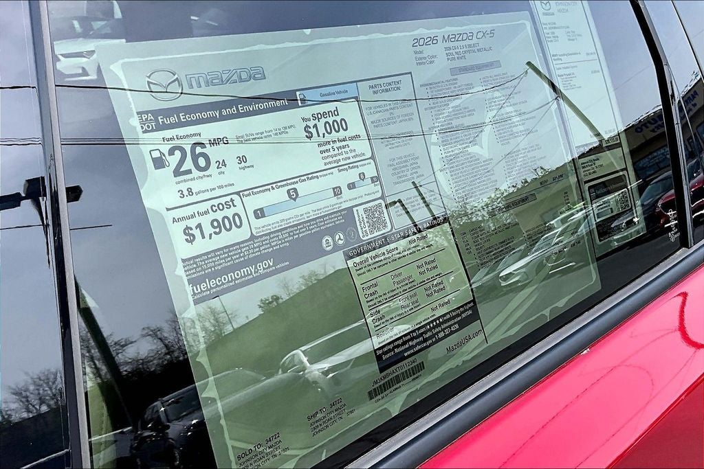 2026 Mazda Mazda CX-5 2.5 S Select AWD