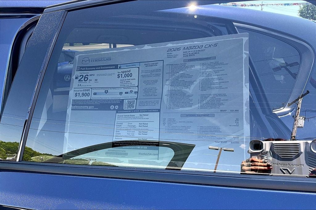 2026 Mazda Mazda CX-5 2.5 S Select AWD