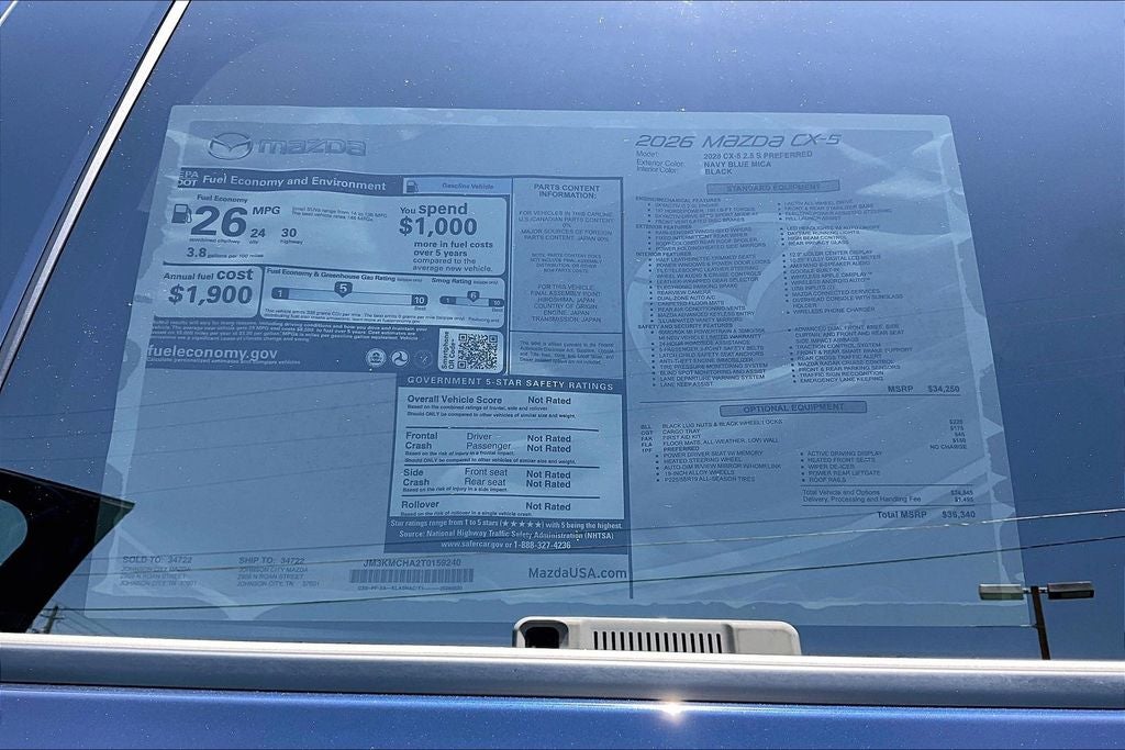 2026 Mazda Mazda CX-5 2.5 S Preferred AWD