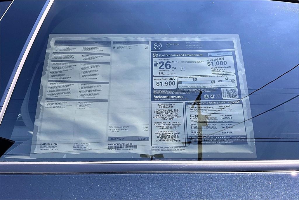 2026 Mazda Mazda CX-5 2.5 S Preferred AWD