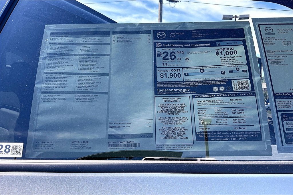 2026 Mazda Mazda CX-5 2.5 S Premium Plus AWD