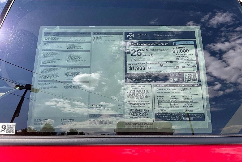 2026 Mazda Mazda CX-5 2.5 S Premium Plus AWD