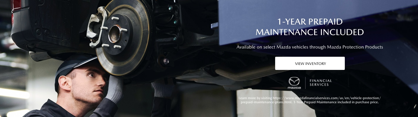 !-Year Prepaid Maintenance Included at Johnson City Mazda in Johnson City